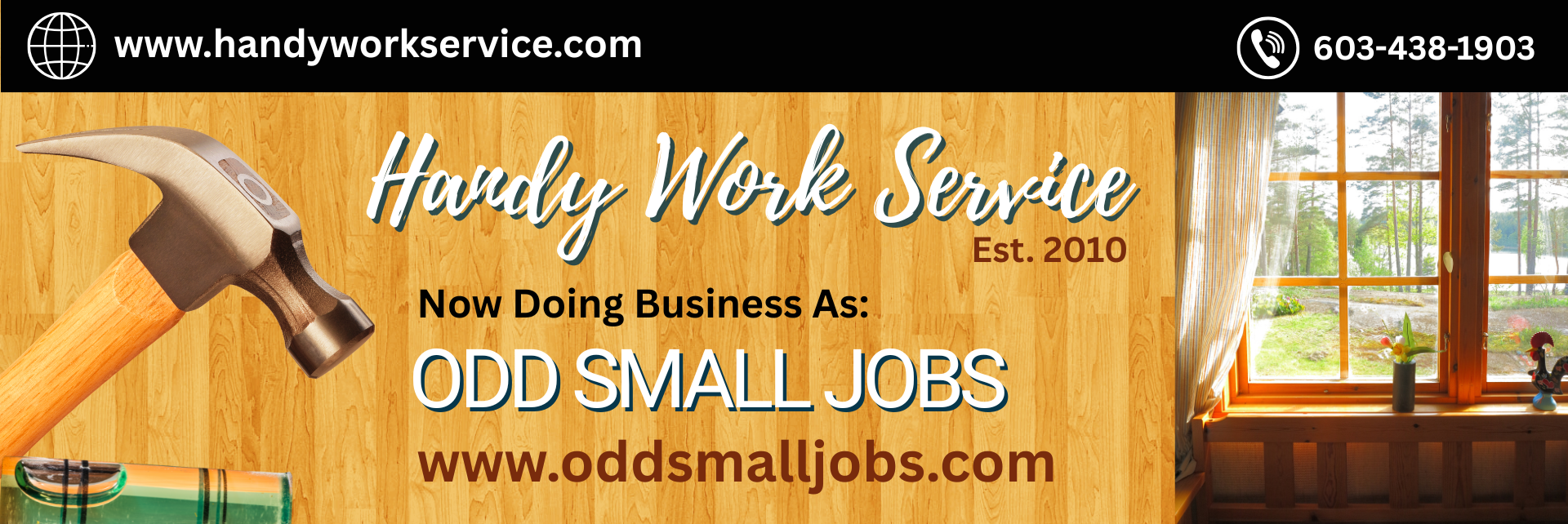Handy Work Service Banner
